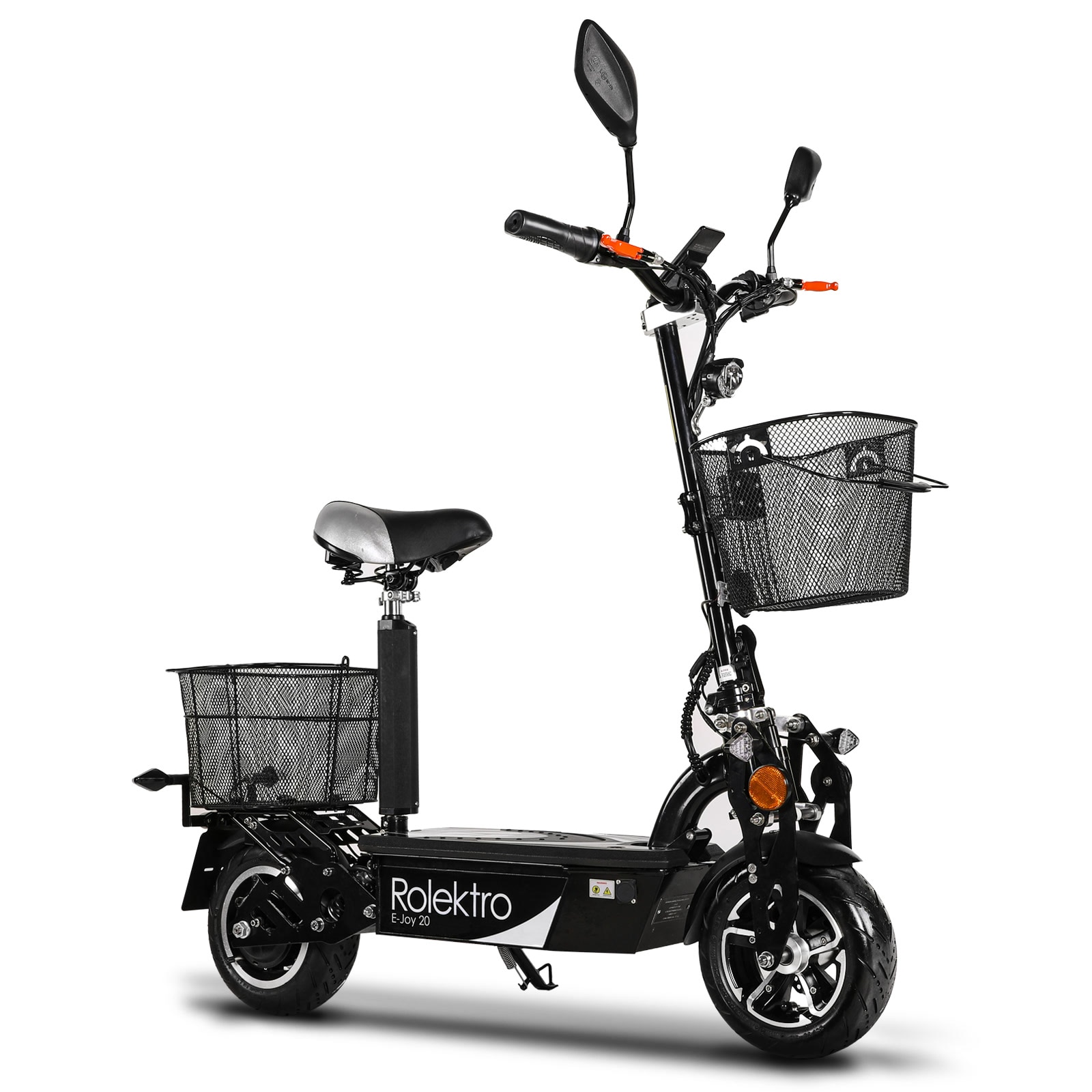 Rolektro, E-Joy 20, Schwarz, 36V-12AH Bleigel Akkus, 500 Watt 