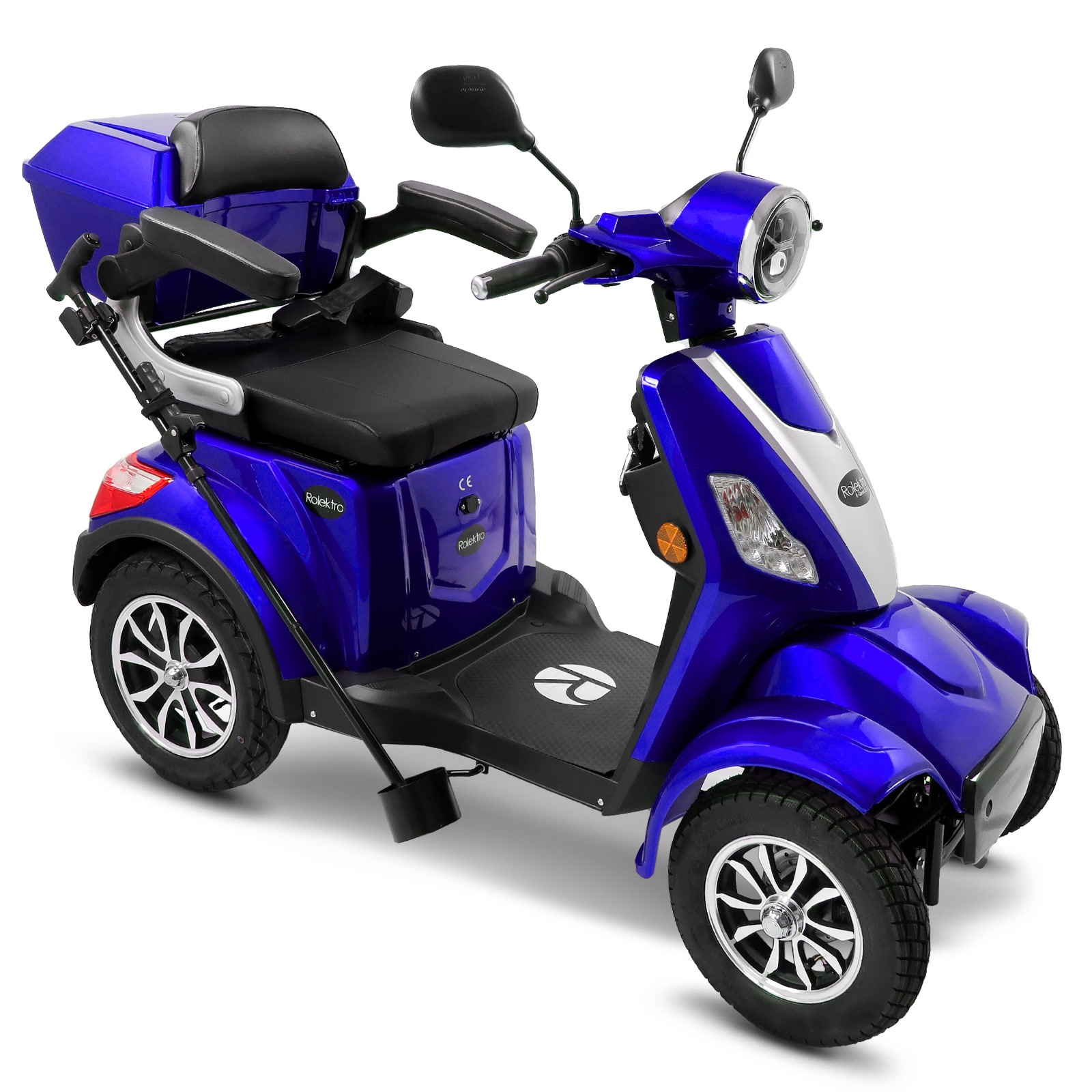 Rolektro, E-Quad 25 V.3 Lithium, Blau, 60V-30Ah Akku, 1000 Watt 
