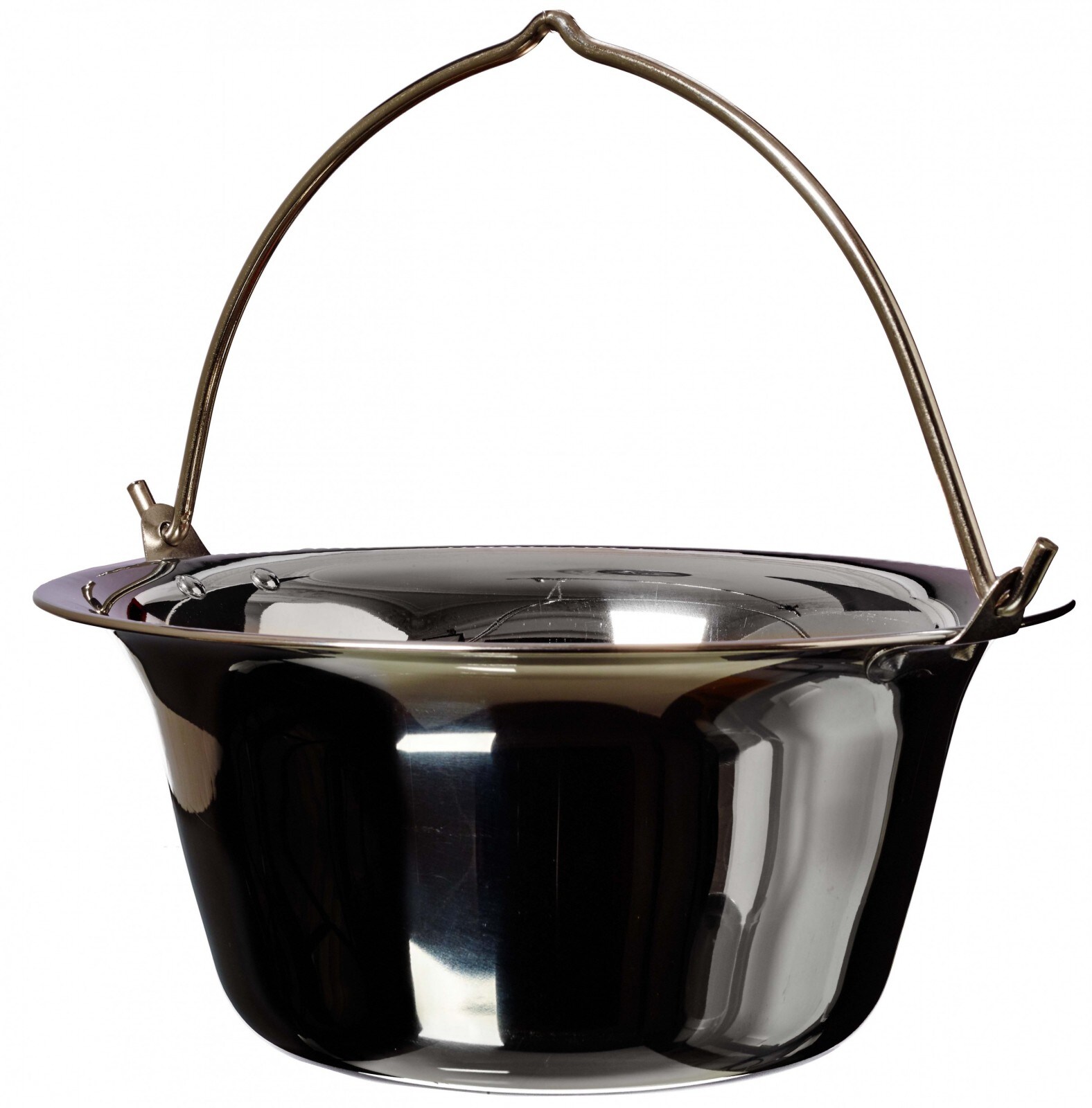 Best Sporting Gulasch/Eintopfkessel, 10 L, Edelstahl Premium 