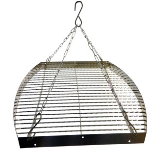 Best Sporting Schwenk-Grillrost mit Aufhängungs-Kette, Durchmesser ca. 70 cm, Edelstahl 