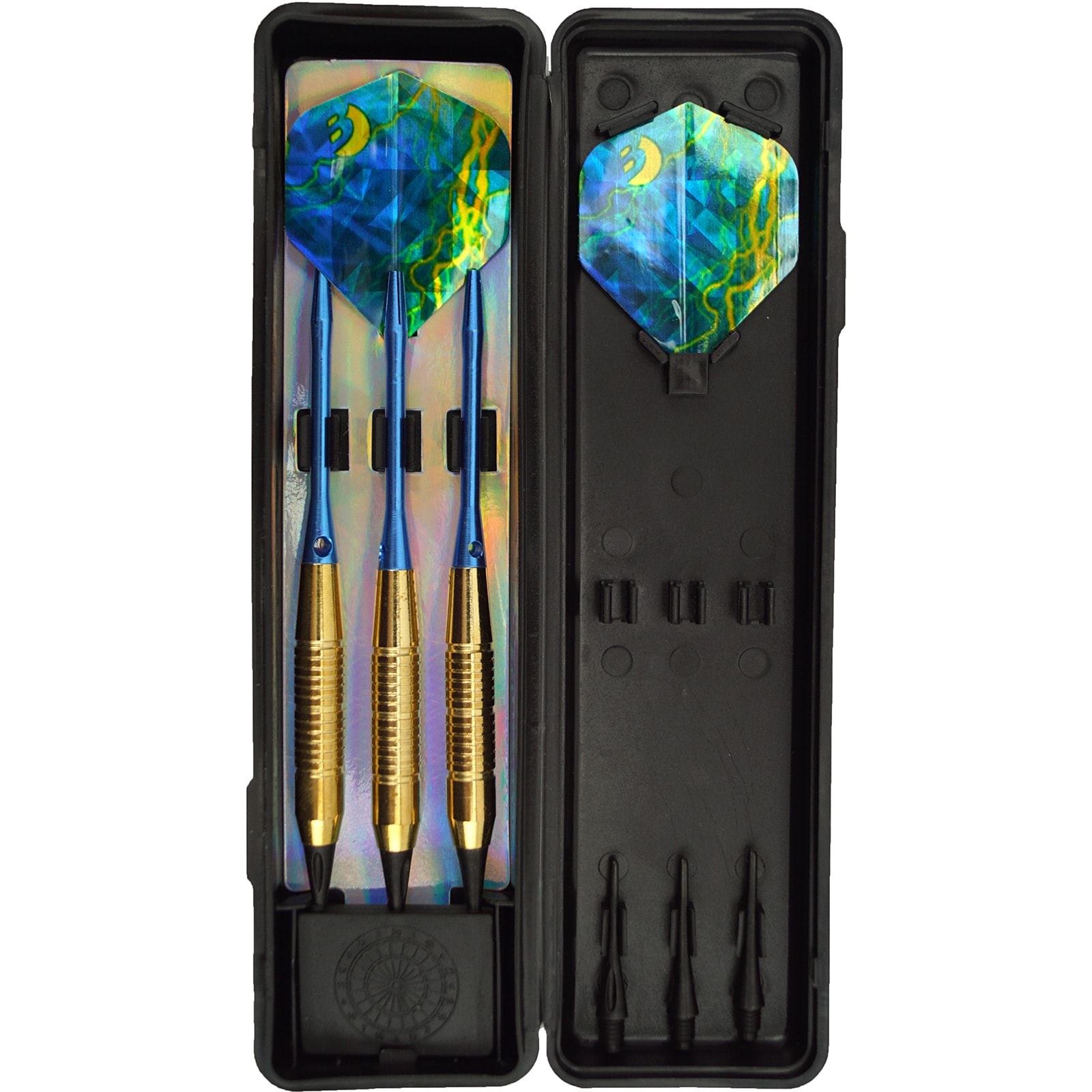 Best Sporting Dartpfeile Typhoon 14, 16 oder 18 g, Softdart mit Aluschaft und Messingh&uuml;lse, inklusive Etui 
