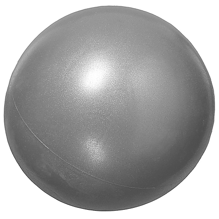 Best Sporting Pilates Ball 23 cm in anthrazit I Gymnastikball klein aufblasbar I Pilatesball Overball - ein leichter, weicher und griffiger Ball I Gymnastik Ball I Gymnastikball Kinder 