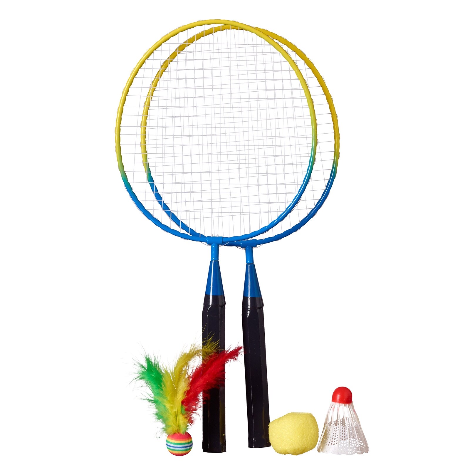 Best Sporting Mini Badminton Set, 2 Schl&auml;ger mit 3 B&auml;llen 