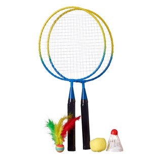 Best Sporting Mini Badminton Set, 2 Schläger mit 3 Bällen 