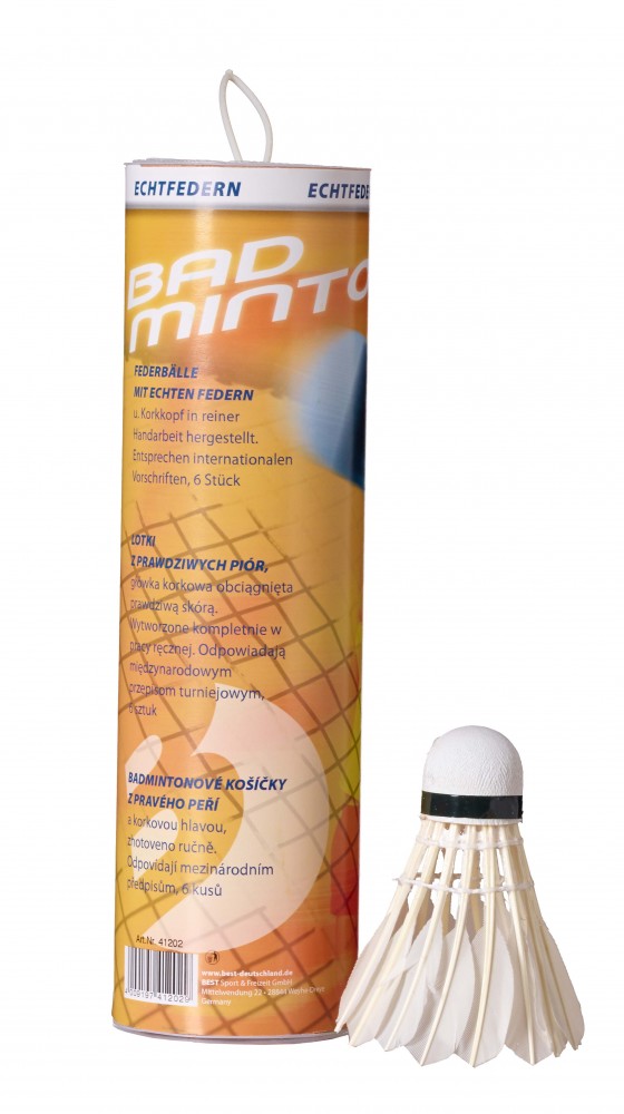 Best Sporting Turnier-Federb&auml;lle, 6 St 