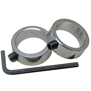 Best Sporting Stellring 30mm für Hantelscheiben, Sackkarre oder Bollerwagen I 2 Stellringe 30mm in Top-Qualität für Achse 30mm oder Edelstahlrohr 30mm I Klemmring I Klemmringe 30mm 