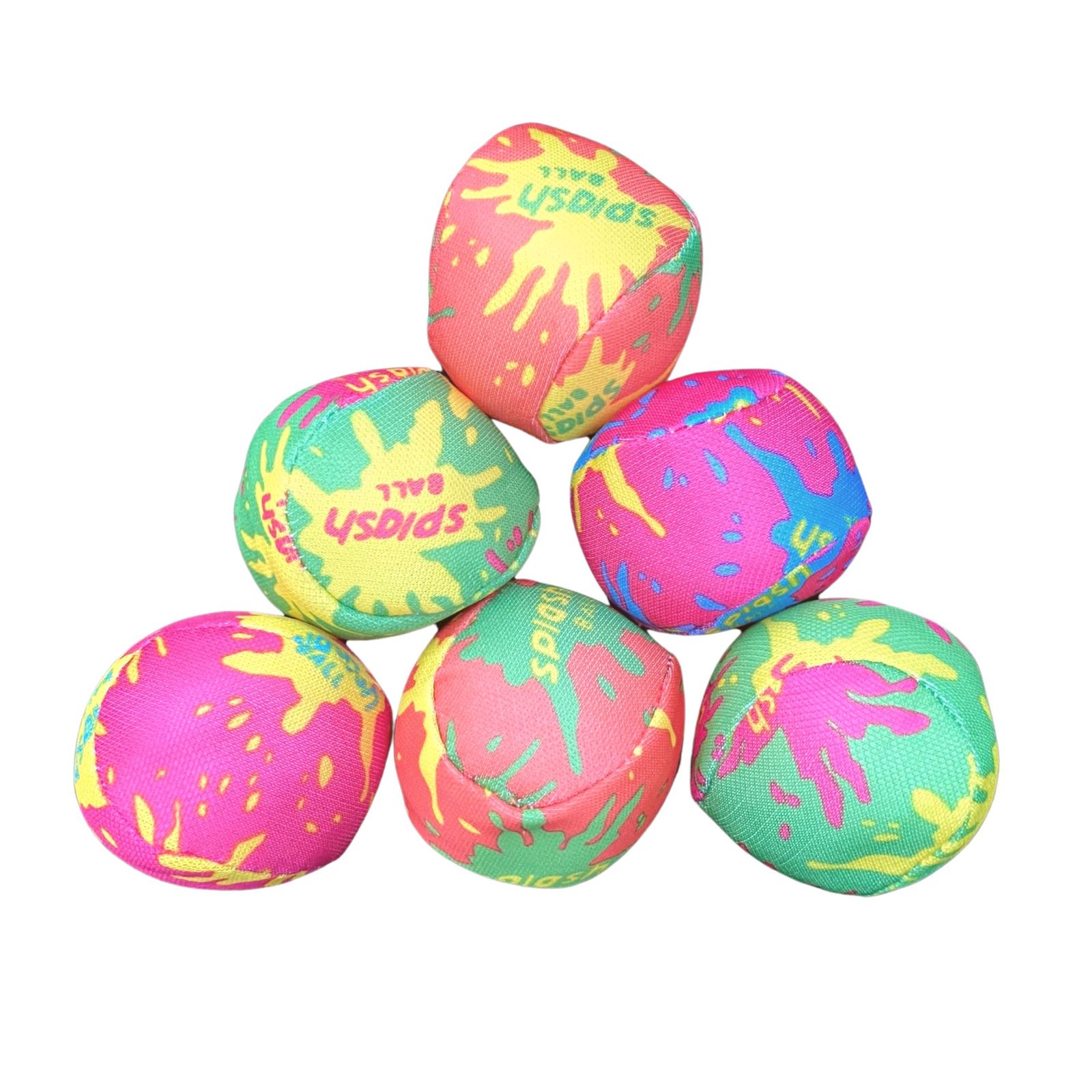 Best Sporting Water Fun Balls aus Neopren, 6 St&uuml;ck I Wasserball Kinder, Neoprenball klein I Pool Spielzeug, Wasserspielzeug Kinder Outdoor, Beachball Set 