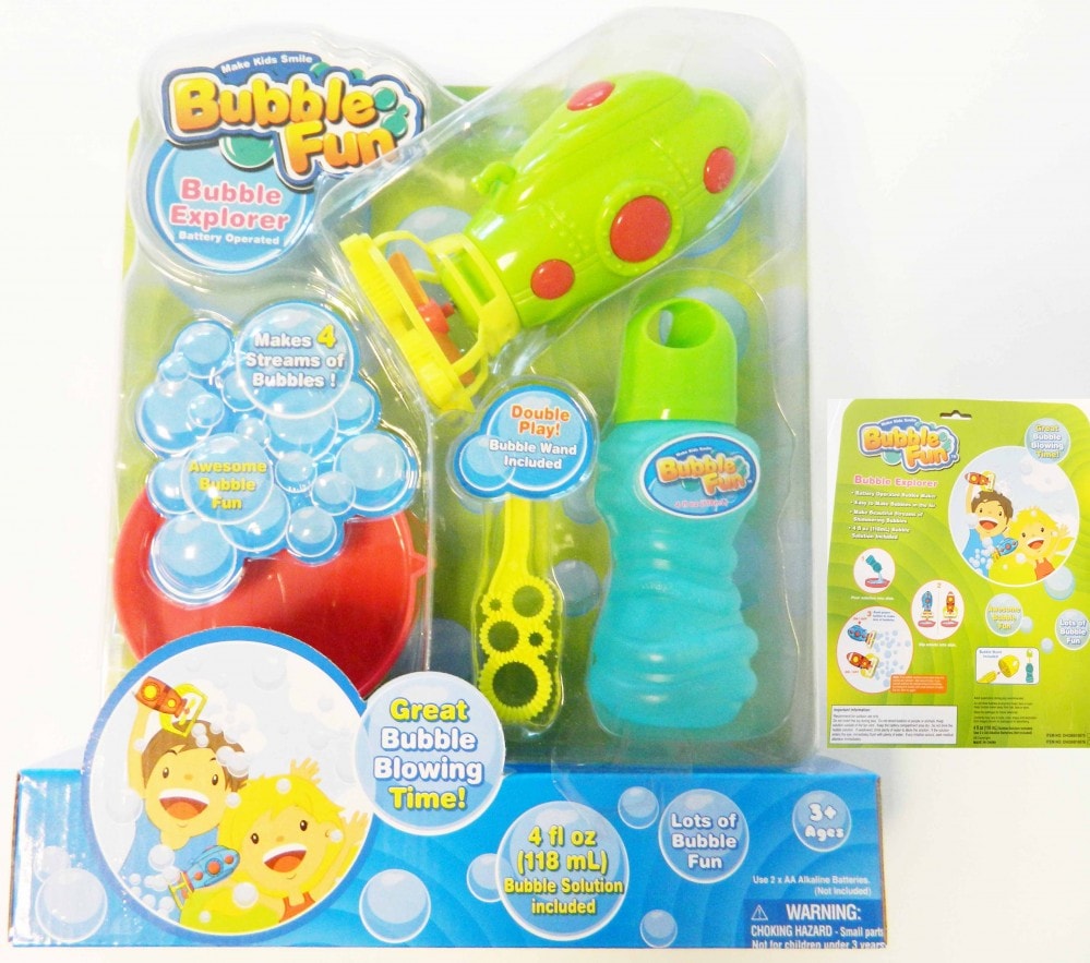 Best Sporting Seifenblasen U-Boot, inkl. 118 ml Seifenblasenfl&uuml;ssigkeit 