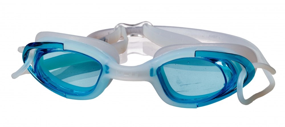 Best Sporting Schwimmbrille Numen, blau/wei&szlig; 