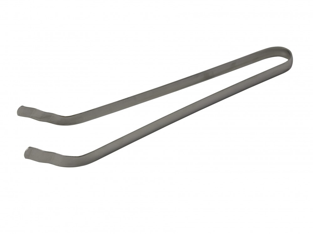 Best Sporting Grillzange Edelstahl abgewinkelte Spitze, 36 x 2 cm 