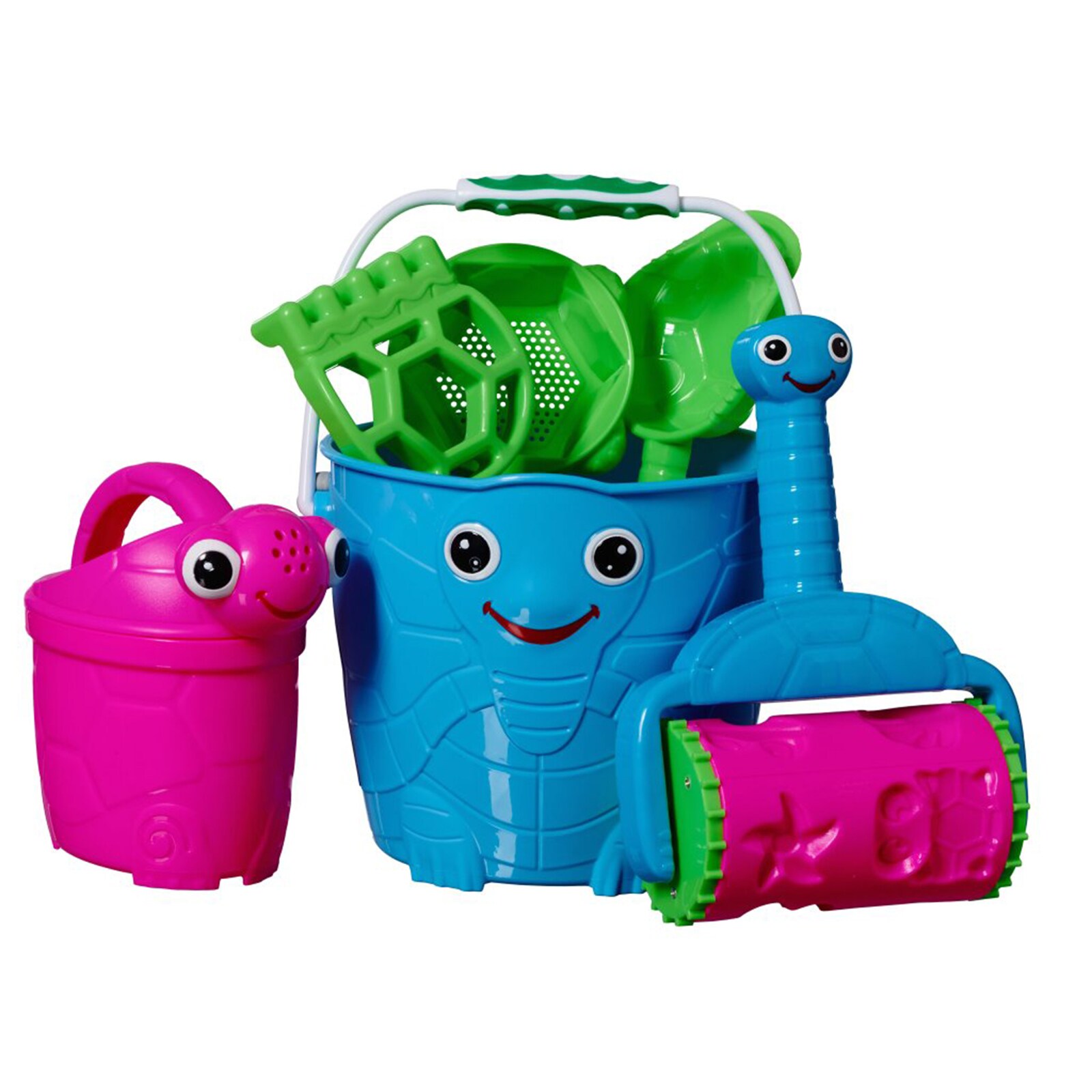 Eimerset Schildkr&ouml;te, gro&szlig; blau 