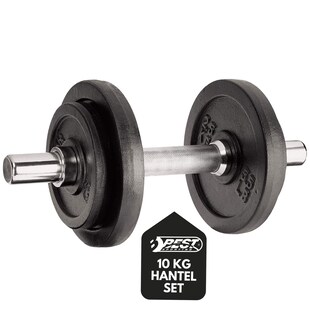 Hantelset 10kg, Stellringe 