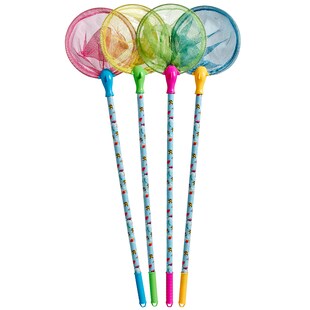 Kescher Delphin, groß, Netz blau 