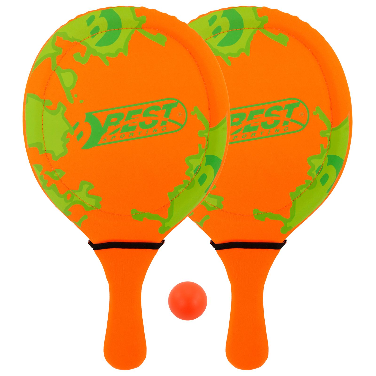 Neopren Beach-Ball-Set orange/gr&uuml;n 