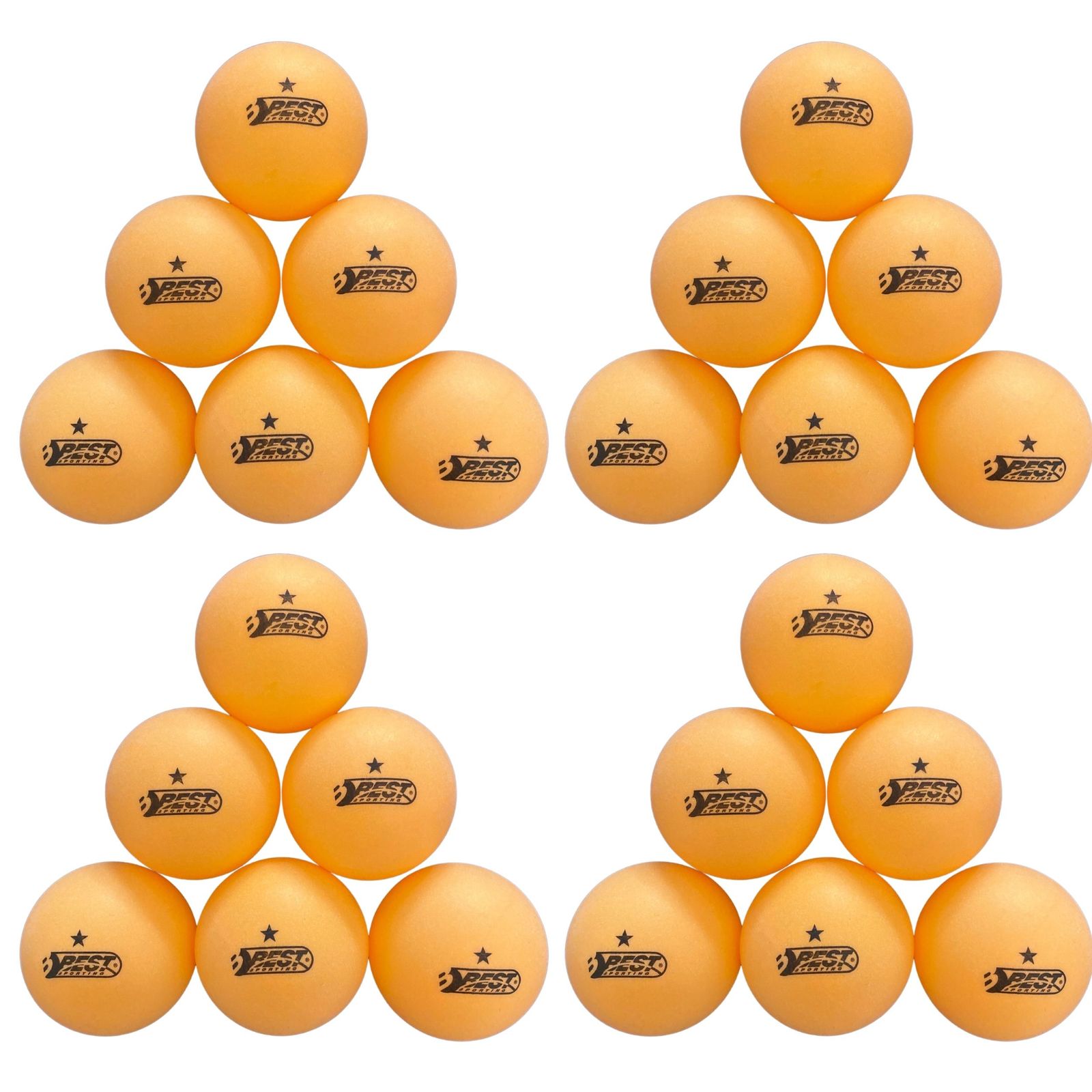 TT-B&auml;lle, 24 St&uuml;ck, in orange 