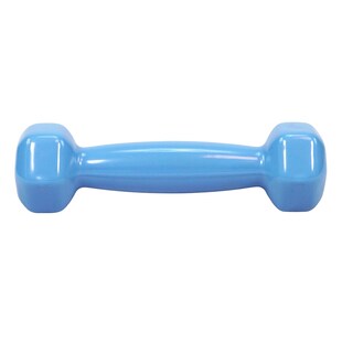 Vinyl Hantel 0.5 kg, blau 
