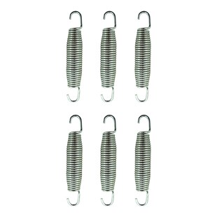 Best Sporting Spiralfedern (6 Stück) für Gartentrampolin Sprungmatten 