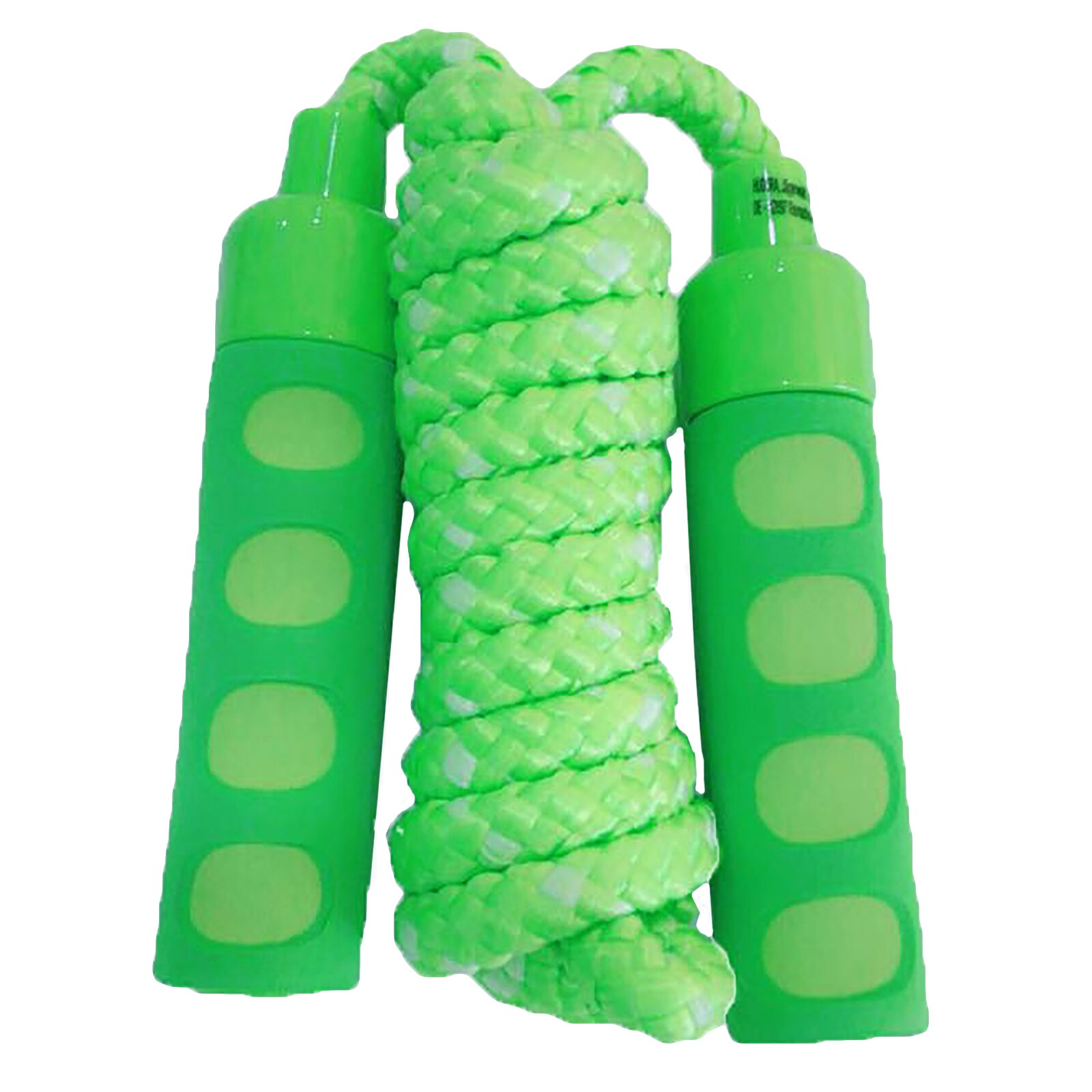 Springseil 240 cm mit Softgriffen, hellgr&uuml;n 