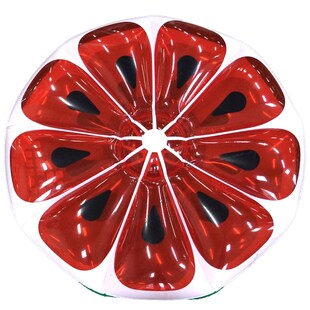 Best Sporting aufblasbare Matratze I Badeinsel I Wassermelone 120cm I Pool-Partys I Luftmatratze für Strandurlaub und Bade-Abenteuer 