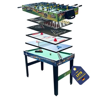 Best Sporting Tischkicker Multi mit 10 verschiedenen Spielen 