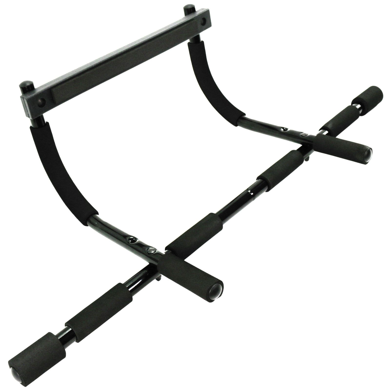 Best Sporting 4 in 1 Multifunktions T&uuml;r-Reck I Klimmzugstange mit Softgrip I Belastbar bis 100 kg I Einfache Montage ohne Bohren I F&uuml;r Klimmz&uuml;ge, Liegest&uuml;tze, Dips, Sit-Ups 