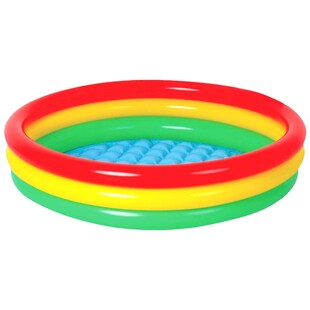 Best Sporting Babypool 85 x 20 cm,  Planschbecken mit aufblasbarem Boden 