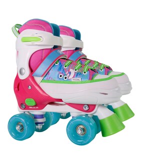 Rollschuhe Quad Style pink-bunt, 28 - 31 