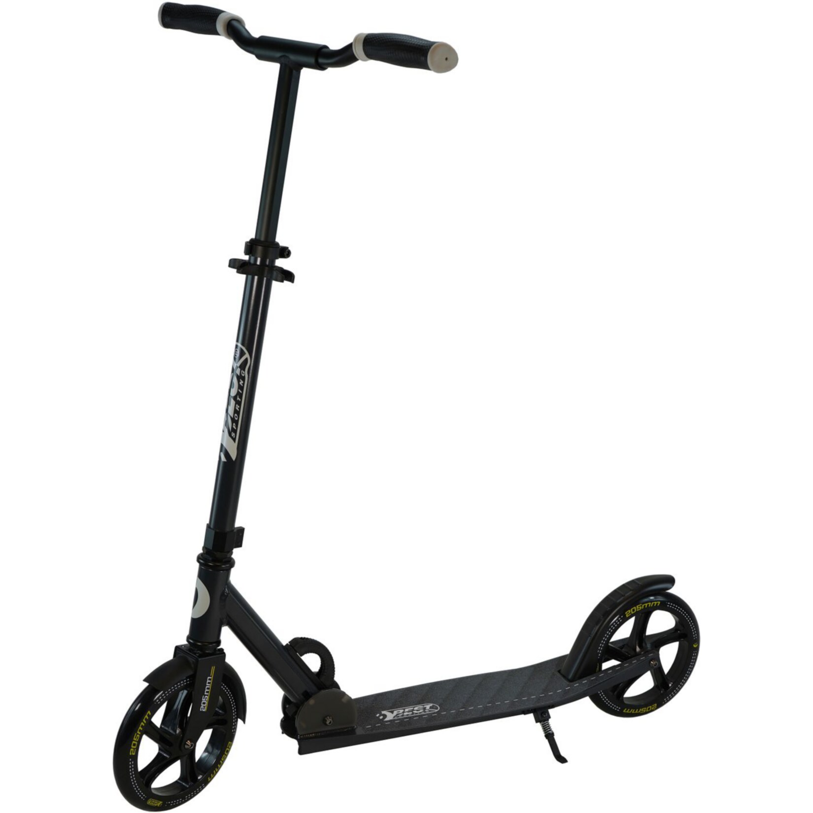 Scooter 205er Rolle, aus Aluminium, klappbarer Kinder-Tretroller, anthrazit