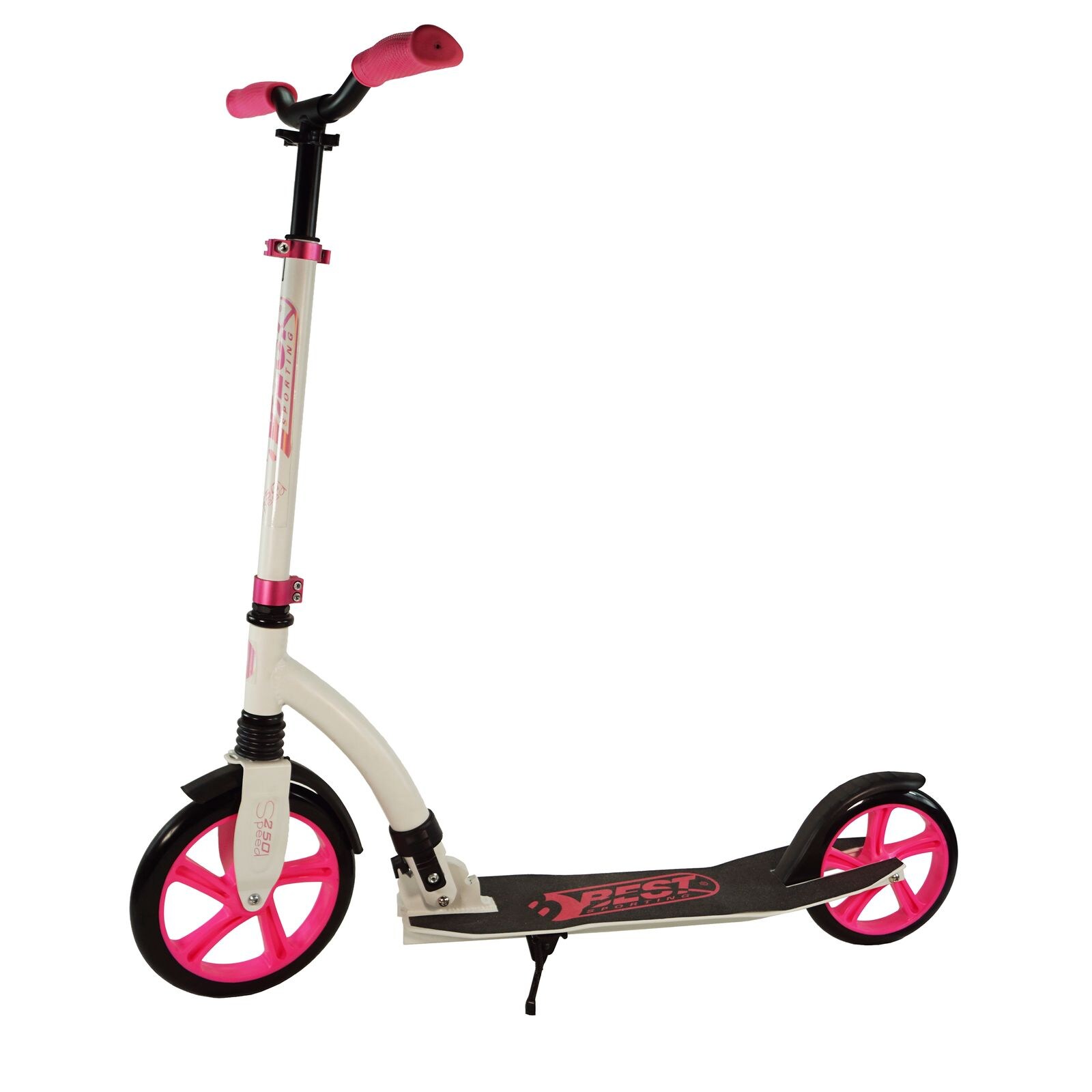 Scooter 250er, pink/wei&szlig; 