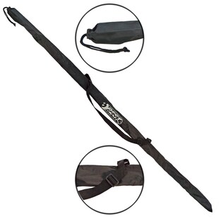 Best Sporting Tasche mit verstellbarem Schultergurt, schwarz, für Swing Stick Länge 160 cm 