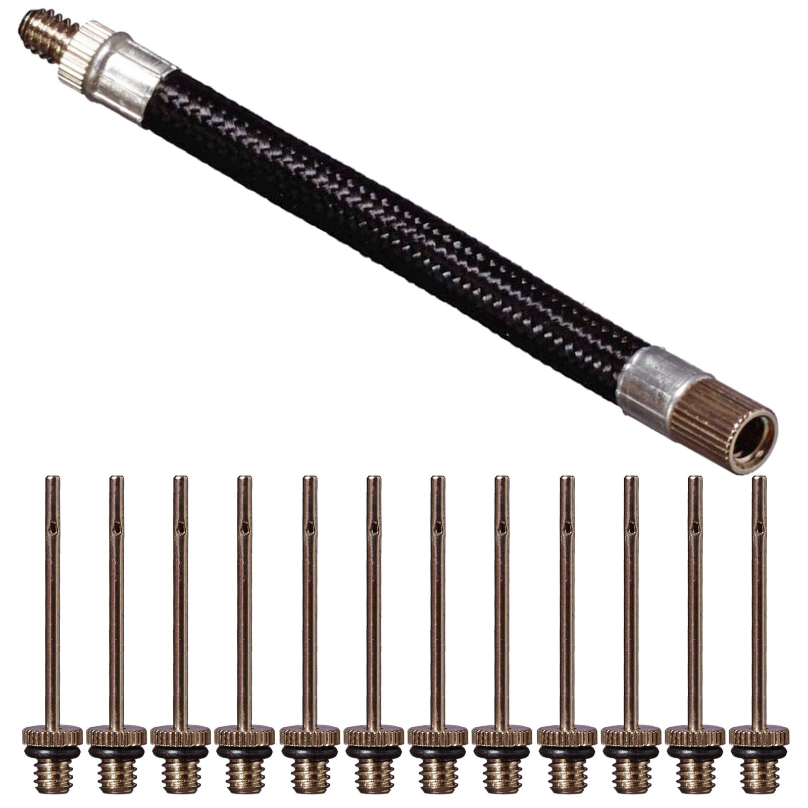 Best Sporting Set 12 Ventilnadeln + Ventiladapter f&uuml;r Ballpumpe 