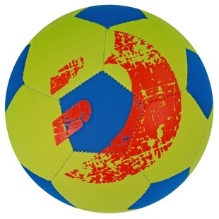Neopren Fußball, gelb-blau 