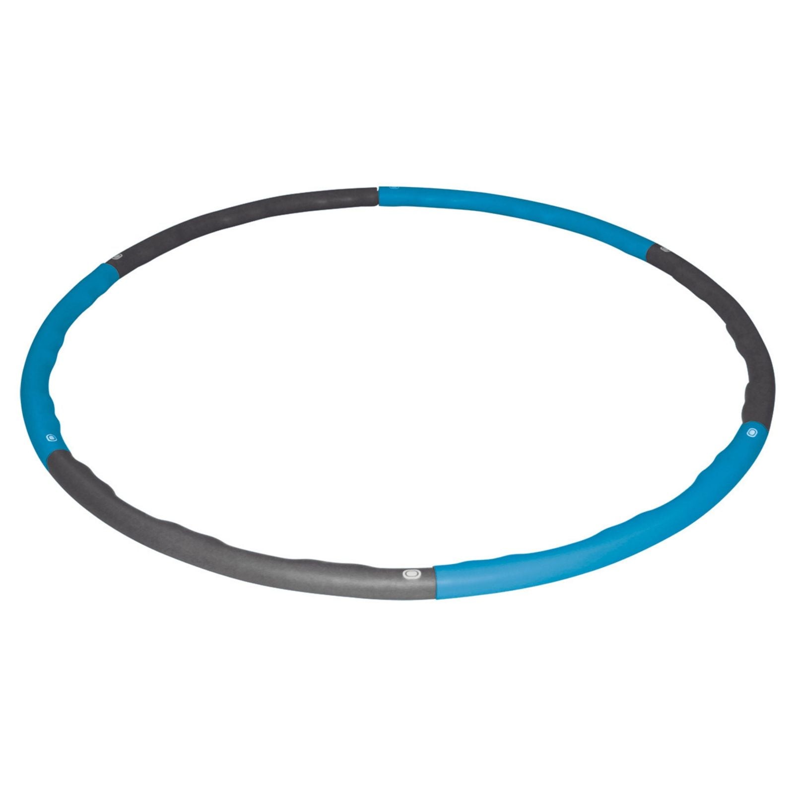 Hula Hop Reifen, 6-teilig, steckbar, blau 