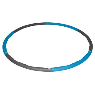 Hula Hop Reifen, 6-teilig, steckbar, blau 