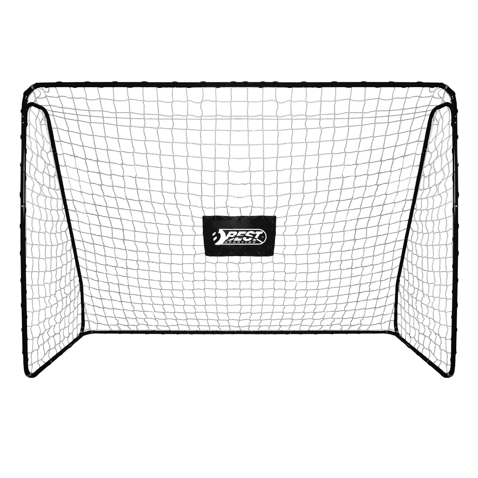 Best Sporting Fussballtore f&uuml;r Garten Kinder 213x152 cm I 1x Fu&szlig;balltor Kinder in schwarz mit wei&szlig;em Netz 