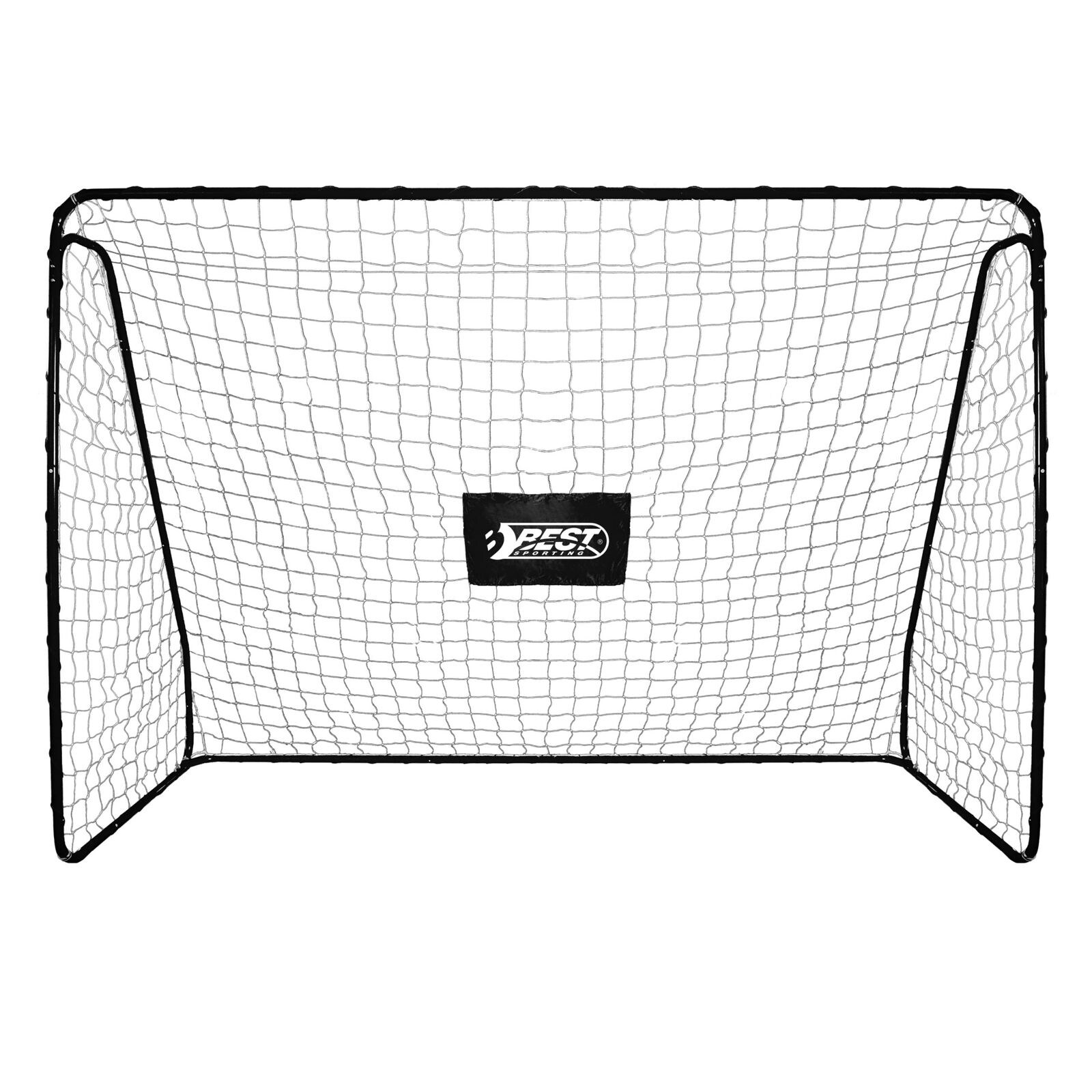Fussballtore für Garten Kinder 213x152 cm I 1x Fußballtor Kinder in schwarz mit weißem Netz
