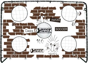 Best Sporting Fußballtor FATZO 213 x 152cm mit Netz und Torwand für Torwandschießen 