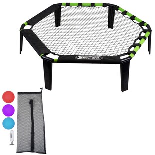 Best Sporting Schmetterball Set Outdoor I Roundnet Set mit 3 Bällen + Tasche, Pumpe und Anleitung 