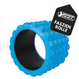 Best Sporting Mini Faszienrolle Rücken 10cm I Faszienroller in blau I Pilates Rolle 300g I Rückenrolle Ø14cm I Schaumstoffrolle für Beweglichkeit und Durchblutung I foam roller aus EVA-Schaum 