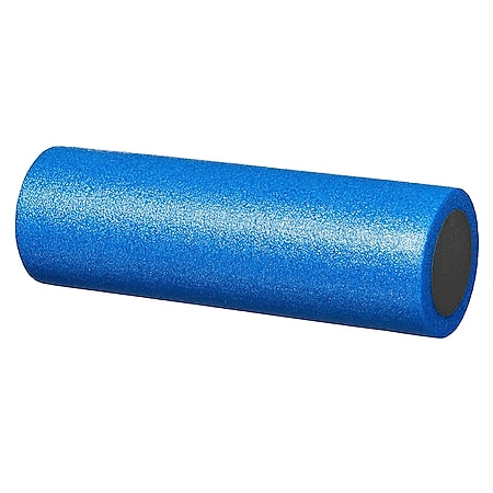 Best Sporting Yogarolle mit Übungsanleitung I Farbe: blau/schwarz I Länge: 45 cm, Ø 15 cm I Gewicht: 0,36 Kg I Schaumstoffrolle für Beweglichkeit und Durchblutung 