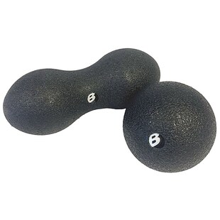 Best Sporting Massage Ball Set - Faszienbälle I 1x Faszien Ball für die punktuelle Selbstmassage I 1x Faszien Duo Ball für die Massage größerer Muskelbereiche I Extrem robust 