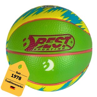 Mini Bouncing Basketball Blau/Grün 