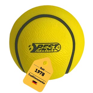 Best Sporting Small High-Bounce Ball - Tennis I Robuster und langlebiger Bounce Tennis ball I Hochwerfball I Springball für Kinder I Tennis I Ideal für Outdoor & Indoor Spiele 