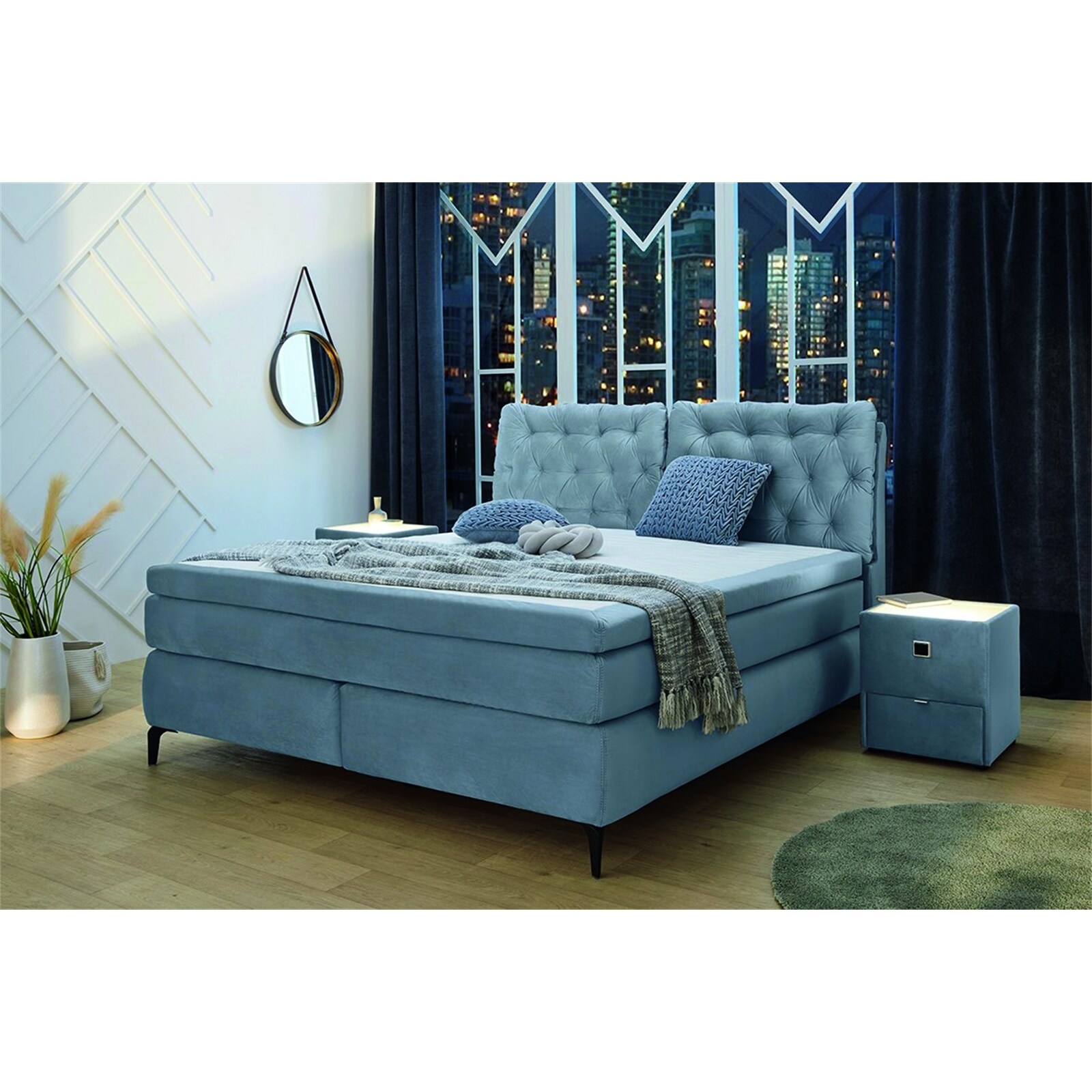 HTI-Living Boxspringbett Chelsea Mix 