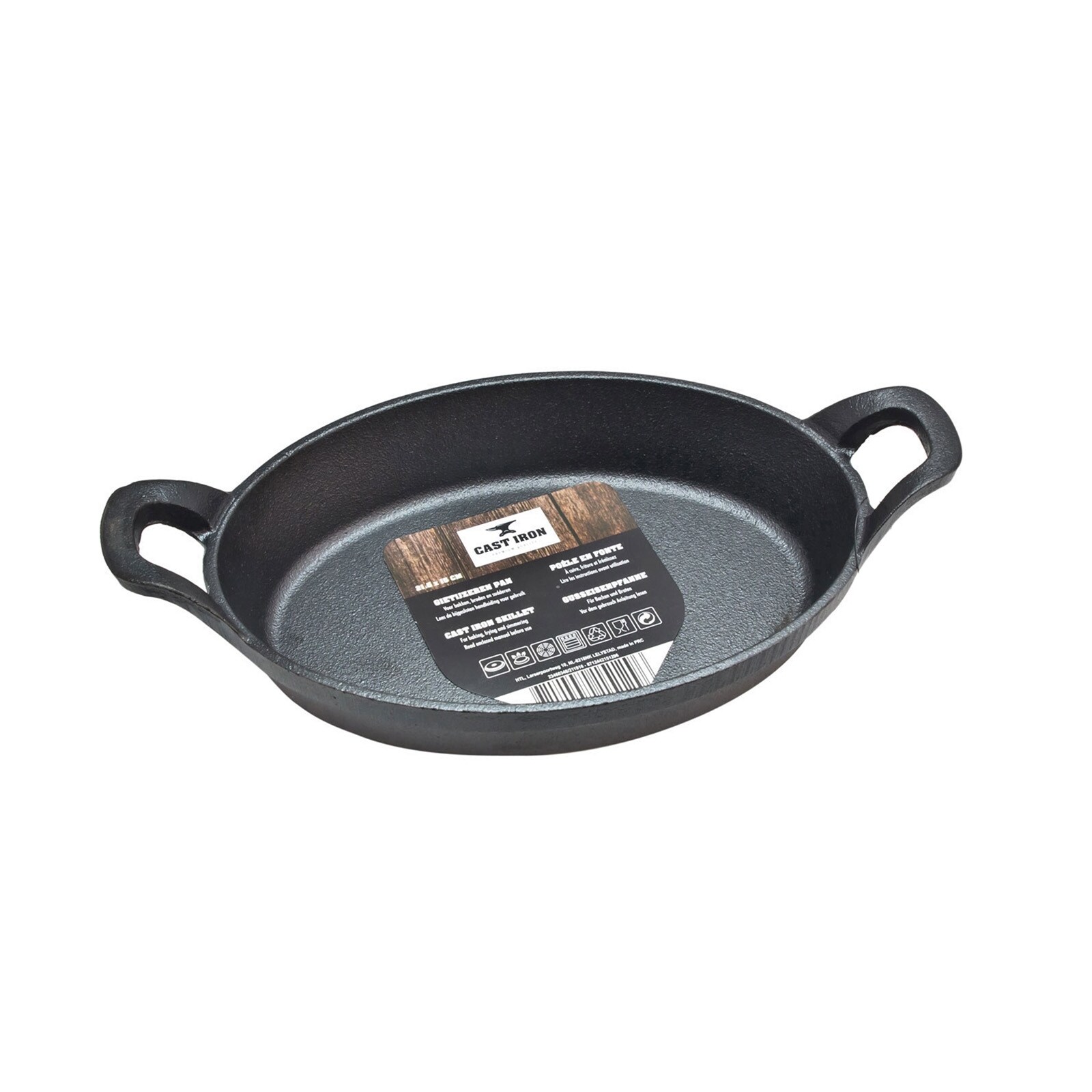 neuetischkultur Pfanne oval mit Griffen 