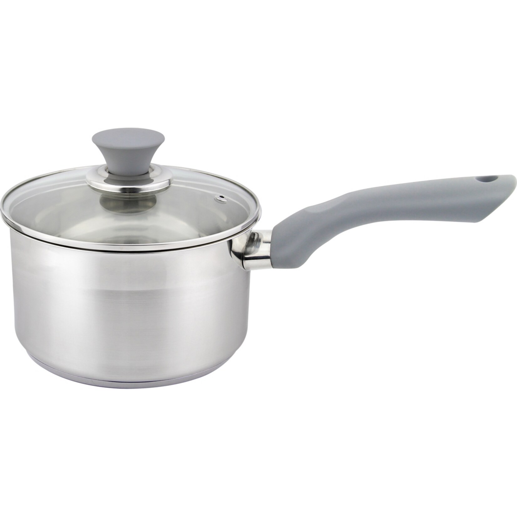 Michelino Sieltopf Edelstahl mit Soft Touch-Griff 