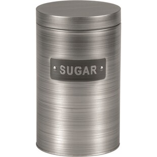 Michelino Zuckerdose Vorratsdose Silber 