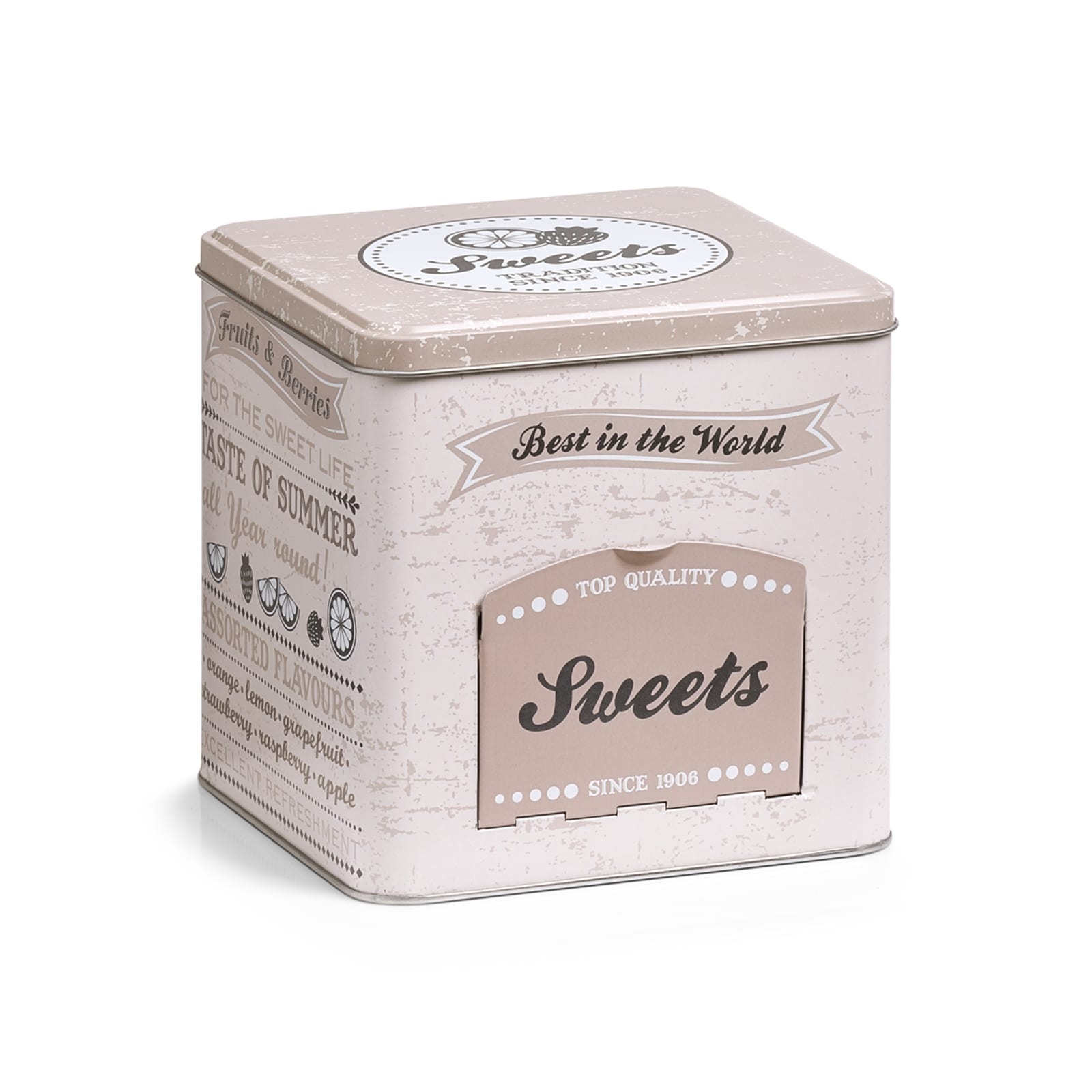 ZELLER Present S&uuml;&szlig;igkeitendose mit Deckel und Klappe Sweets 