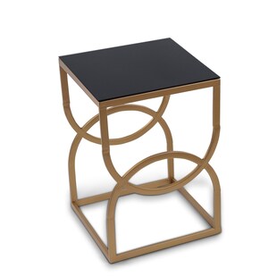 formano Beistelltisch Gold-Schwarz 