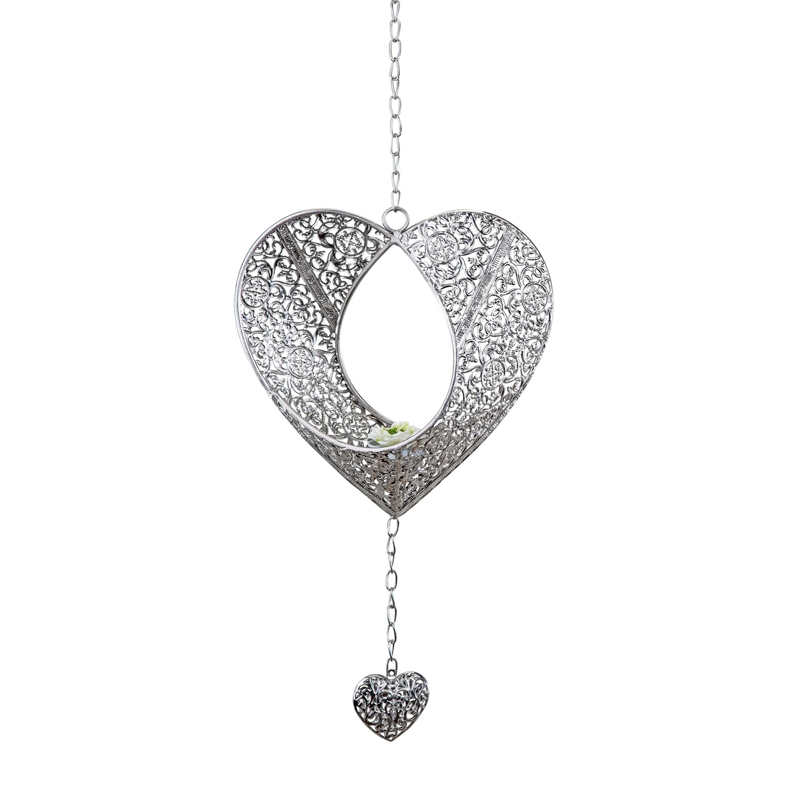formano H&auml;ngedeko Herz Prado Silber 